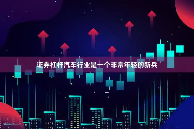 证券杠杆汽车行业是一个非常年轻的新兵